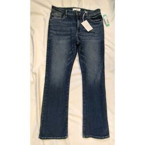 NWT Ken Can Jeans Charles Hi Rise Bootcut Stretch Dark Wash Womens Denim Sz 31